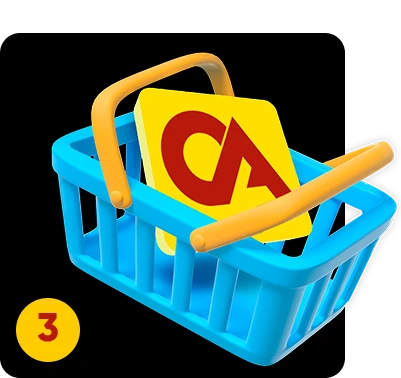 Добавь товар в корзину